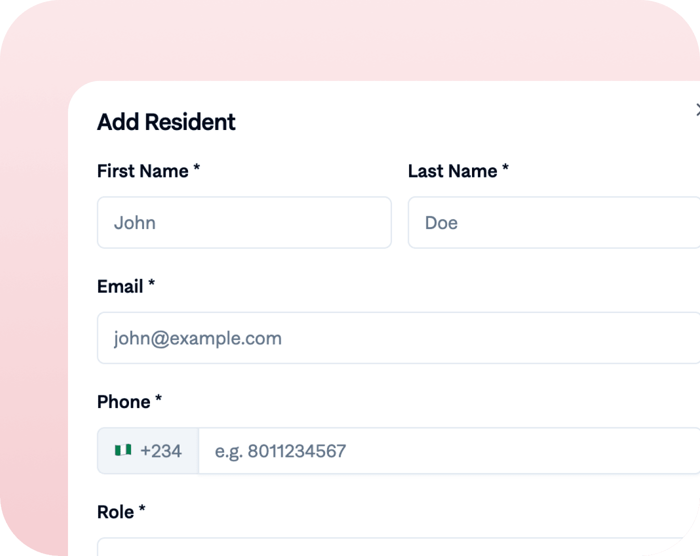 Invite your residents
